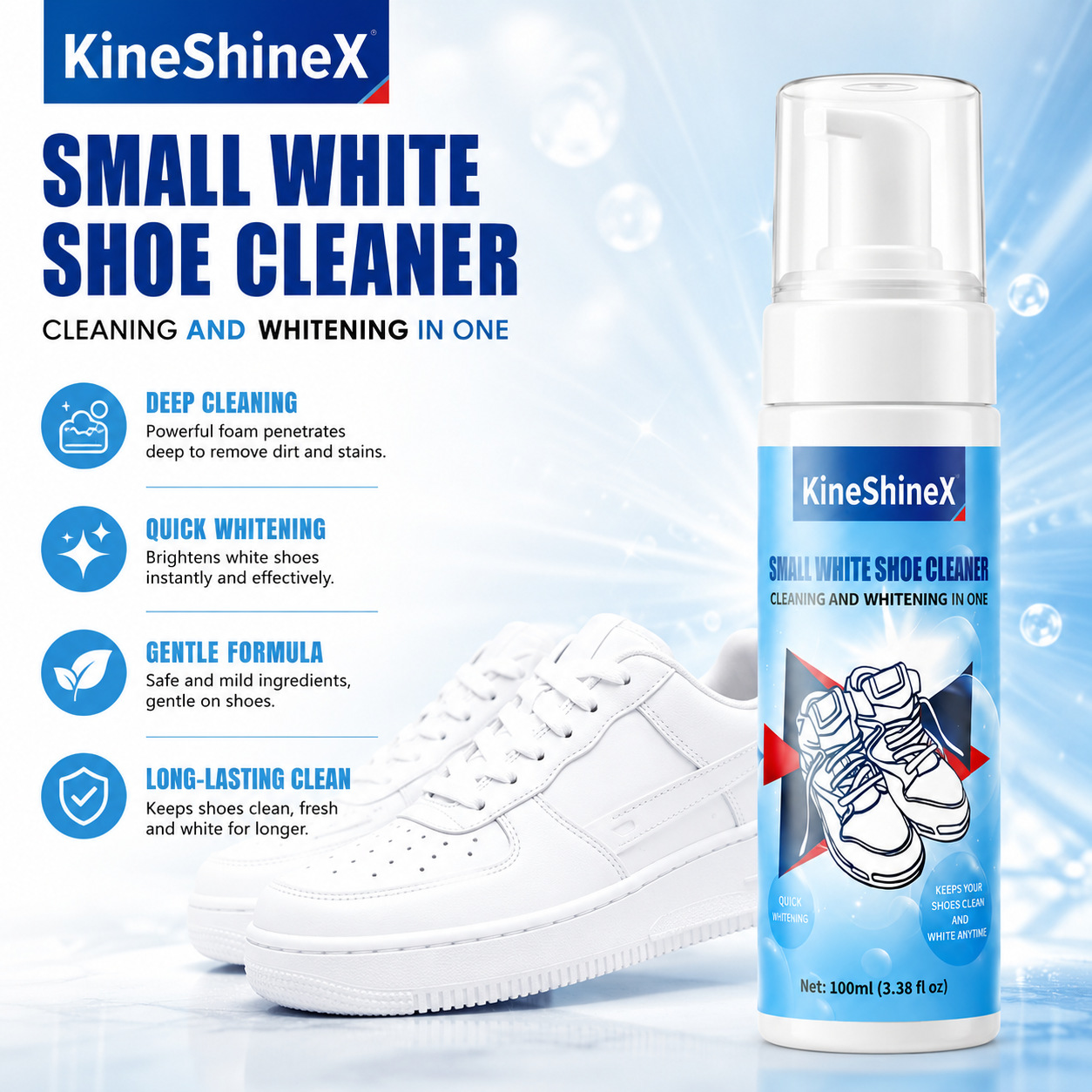 Gihen Shoe Cleaner Kits Water- - đánh giá và giá Sneaker Shoe Care Kit